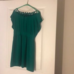 Green dress